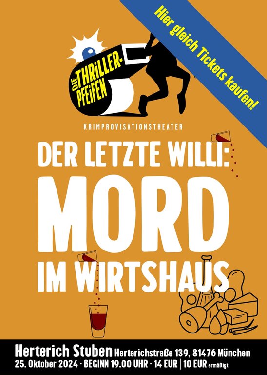 Nächster Auftritt: 11.11.23 in der Pasinger Fabrik